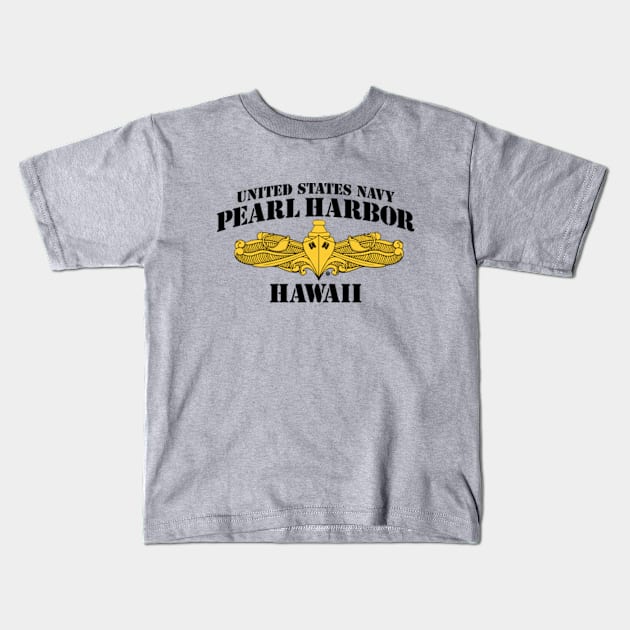 Pearl Harbor Kids T-Shirt by 